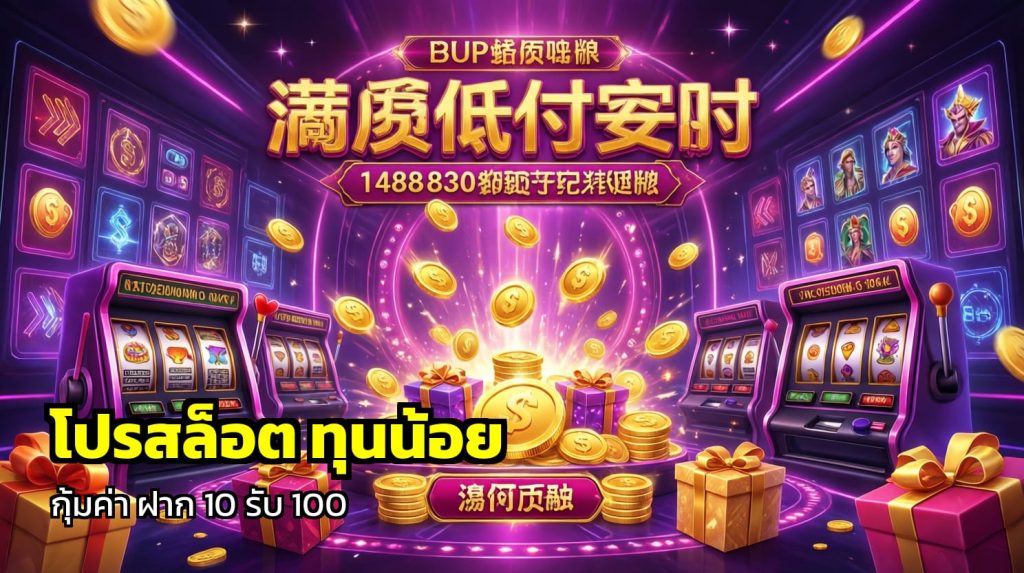 โปรสล็อต ทุนน้อย