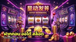 ฝากถอน ออโต้ สล็อต